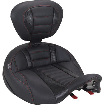 MUSTANG Seat Deluxe Tour Solo Sr Dbr Amer Beaut Thread 89406AB