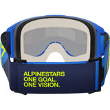 ALPINESTARS GOGGLES Goggle Vision 5 Corp Blue/Ylw Mirror-Blue 5101825-7288