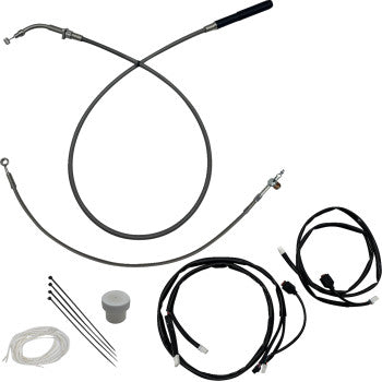 FAT BAGGERS  EZ Installation Kit - +8" - FLHX, FLHXSE - Braided  149016