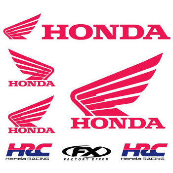 FACTORY EFFEX Jersey Iron-On Kit - Honda 28-82300