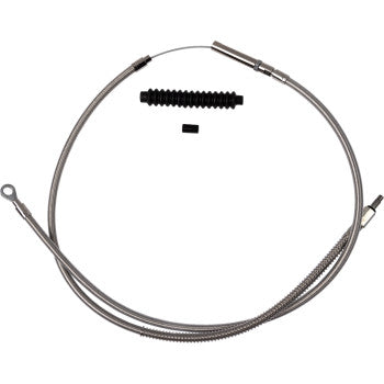 BARNETT High-Efficiency Stainless Steel Clutch Cable for Harley-Davidson - Standard 102-30-10063