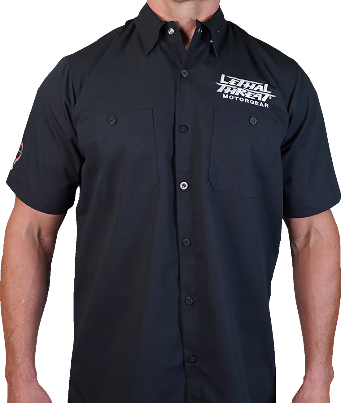 LETHAL THREAT Let It Ride Shop Shirt - Black - 3XL FE50133XXXL