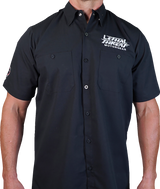 LETHAL THREAT Let It Ride Shop Shirt - Black - 4XL FE50133-4XL