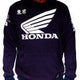 D'COR VISUALS Honda Factory Sweatshirt - Navy - 2XL  85-209-5