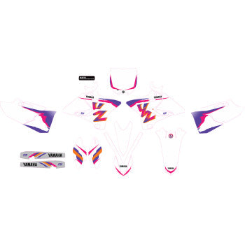 D'COR VISUALS Graphic Kit - YZ Retro 20-50-332