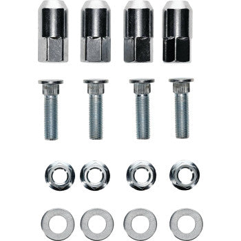 MOOSE RACING Wheel Stud/Nut Kit - Front/Rear - Polaris 85-1127