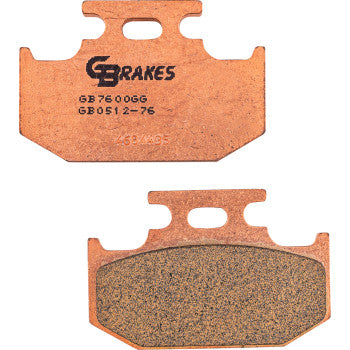 GBRAKES Brake Pads Hh Sintered  GB0512-76