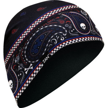 ZAN HEADGEAR SportFlex® Helmet Liner - Classic Bandanna - Red/White/Blue WHLL148