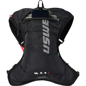 USWE Outlander Hydration Pack - 2L - Recycled Black 202076001