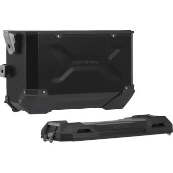 SW-MOTECH TRAX ADV Aluminum Case System - Black - BMW R 1200/1250 R '14-'24 KFT.07.573.70100/B