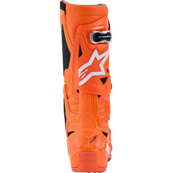 ALPINESTARS Tech 10 Supervented Boots - Fluorescent Orange/Black/White - US 9 / EU 43 2010520-4512-9