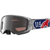 ALPINESTARS GOGGLES Goggle Stech Merica 25 Rd/Bl/Mir Sil/Copper 5105226-3720