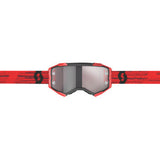 SCOTT Fury Goggle - Red - Silver Chrome Works Lens 272828-0004269