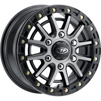 ITP Wheel - SD10 Beadlock - Front/Rear - Brushed Gray w/Black - 16x7 - 6/5.5 - 78.9 mm 1622626720B
