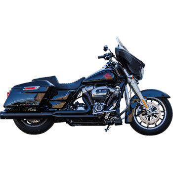 S&S CYCLE 2-into-1 Sidewinder Exhaust System - 50-State - Black - M8 Touring  550-0759