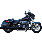 S&S CYCLE 2-into-1 Sidewinder Exhaust System - 50-State - Black - M8 Touring  550-0759