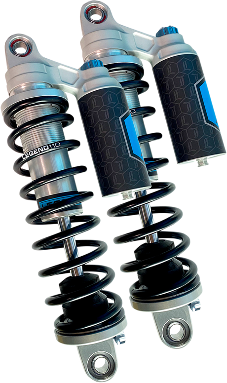 LEGEND SUSPENSION REVO ARC Piggyback Shocks - Standard - Clear - 14" - '84-'00 FXR 1310-1948