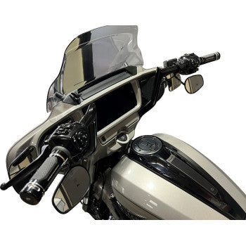 FAT BAGGERS  Handlebar - Pointed Top - 12" - Black Glide  2023-2024 945012-B
