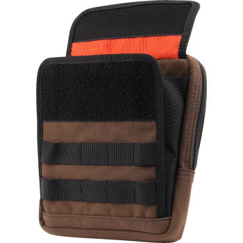THRASHIN SUPPLY CO. Handlebar Bag Slim - Brown THB-0032