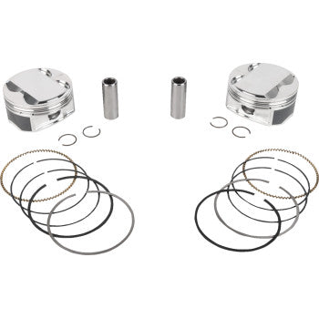 JE PISTONS Piston Kit Hd M8 121 4.075 Bore 4.625 Stroke 11.5:1 400173