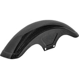 SADDLEMEN Front Fender - Carbon Fiber/Gloss - Dyna/Sportster CF-8-0003
