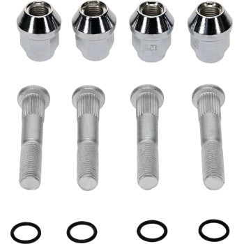 MOOSE RACING Wheel Stud/Nut Kit - Rear Right - Suzuki KingQuad 400 85-1145