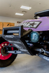 Rigid Industries x SHREDDY 360-Series 4in Lights w/Wt Bcklght (2) + 6 Covers (2 Pink/2 Teal/2 Blk) 36117-SHREDDY