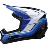 Z1R Youth Dirt Maxx Helmet - Vortex - Blue/White - Medium 0111-1714