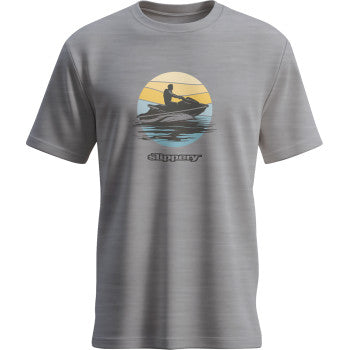 SLIPPERY Vintage T-Shirt - Heather Gray - XL 3030-25324
