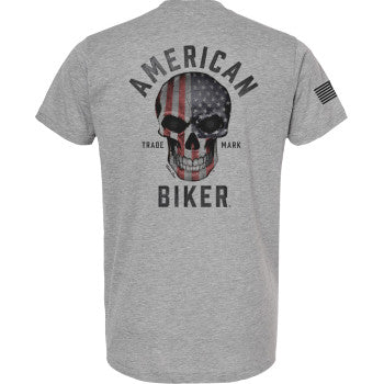 American Biker Biker Sam Active T-Shirt - Red/White/Blue - XL ABBRWBSAM02S241GYXR
