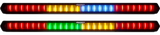 Rigid Industries 28in Chase Light Bar Universal - Rear Facing 27 Mode 5 Color LED Light Bar 901802