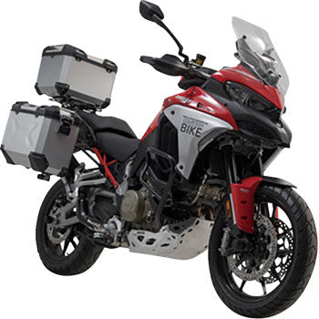 SW-MOTECH Adventure Luggage System - Silver - Ducati Multistrada V4 '21-'24 ADV.22.822.75100/S