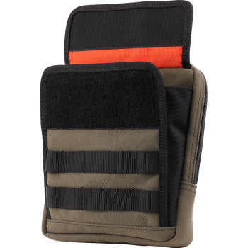 THRASHIN SUPPLY CO. Handlebar Bag Slim - Green THB-0031