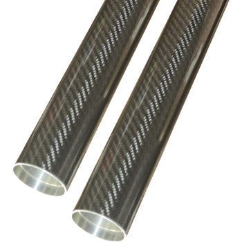 CUSTOM CYCLE ENGINEERING Fork Tubes - 49 mm - 23.75" - Black 716000