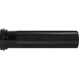 THRASHIN SUPPLY CO. Throttle Tube - Knurled - 1" - TBW - Black TSC-2704-1