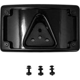 KODLIN USA License Plate Curved Mount Kit 3 Hole Black KUS20352