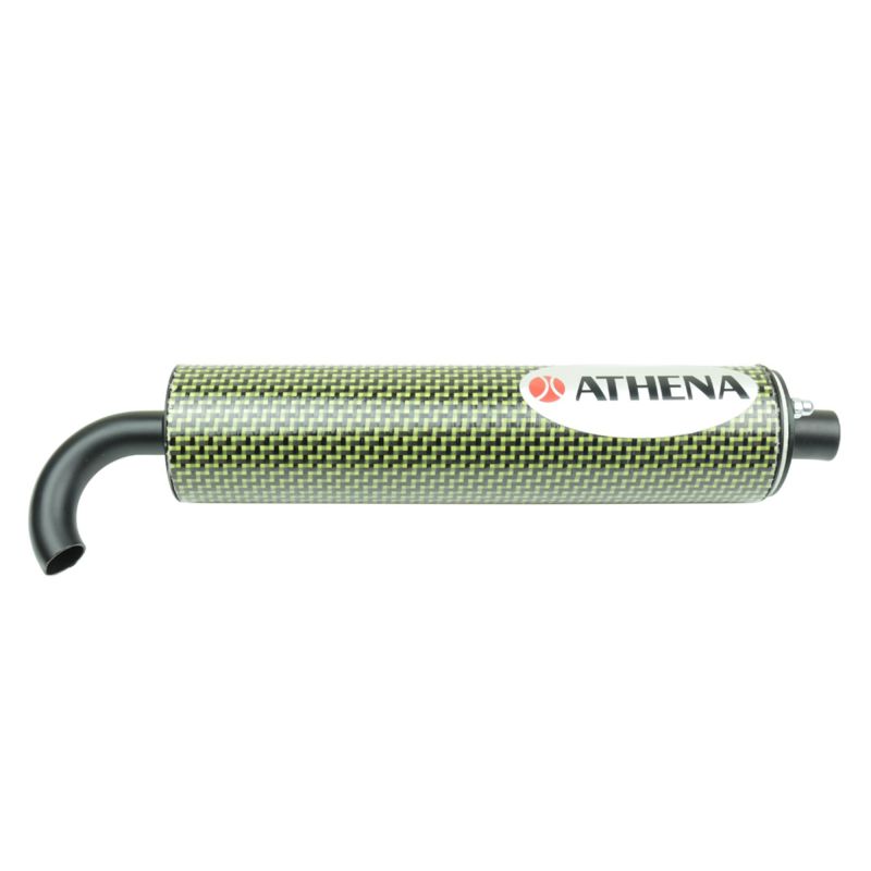 Athena Agrale 50 Carbon Silencer 60x250mm w/Internal Mouth Bore 20mm per 50-80cc S410000303002