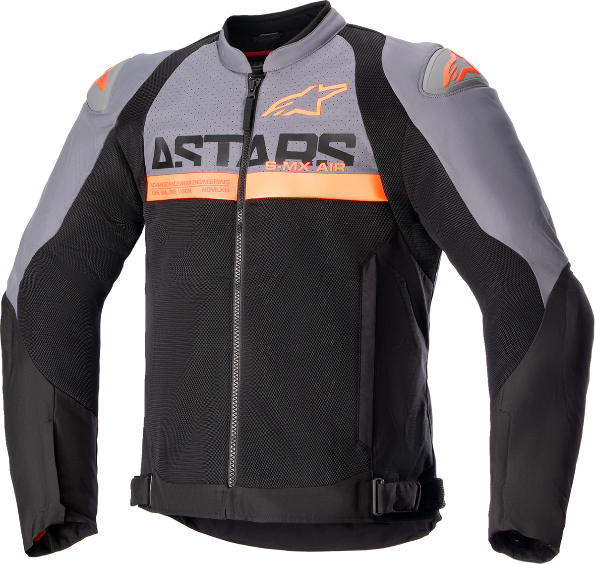 ALPINESTARS SMX Air Jacket - Gray/Black/Orange - 2XL 3306523-914-2XL