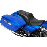 DRAG SPECIALTIES SEATS Forward Position Freedom Seat - Vinyl/Solar Leather - Smooth - FLH/FLT '23-'25 0801-2171