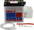Parts Unlimited Battery - Yb5l-B Cb5l-B-Fp