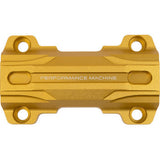PERFORMANCE MACHINE (PM) Adapter - Gauge Relocation Kit - Gold Ops® 0208-2196-SMG