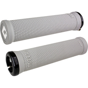ODI Ruffian 2.1 Lock-On Grips - PWC - Gray/Black L33RFG-B