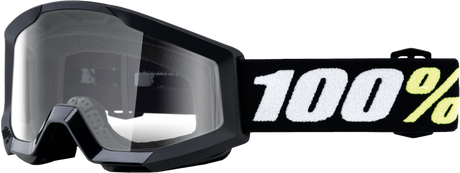 Strata Mini Goggle Black Clear Lens