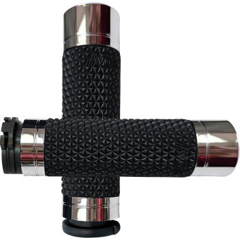 AVON GRIPS K25 Grips - Cable - Chrome K25-CH ����������