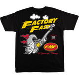 FMF Factory Faster T-Shirt - Black - Small HO25118901BLKSM