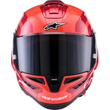 ALPINESTARS  Supretech R10 Helmet - 22.06 - Arius - Gloss - Black/White/Double Red - Small 8203926-1683-S