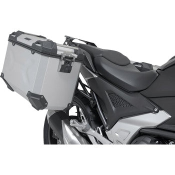 SW-MOTECH TRAX ADV Aluminum Case System - Silver - Honda NC750 X '20-'24 KFT.01.841.70000/S