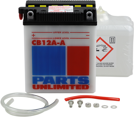 Parts Unlimited Battery - Yb12a-A Cb12a-A-Fp
