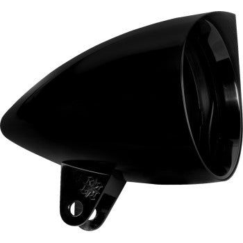 HEADWINDS Headlight Housing - 4-1/2" - Vampire Concours Rocket - Gloss Black 1-4900VZA