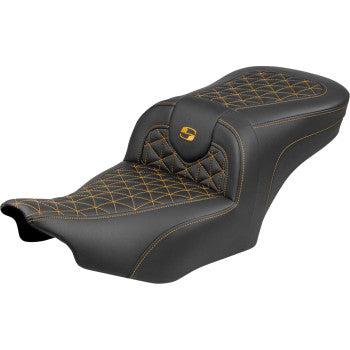 SADDLEMEN Seat Roadsofa Sr Gld Stitch 823-07-21007